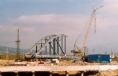 Montáž nového mostu, 5.10.1997, © Peter Bado