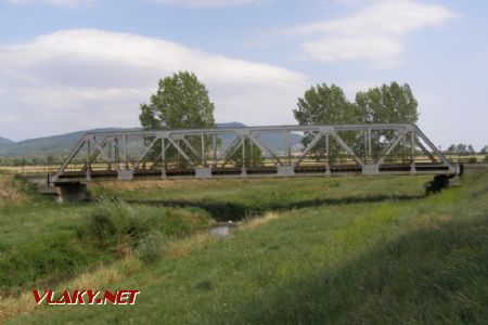 Lužianky, most cez rieku Radošinka, trať 140 , 28. júla 2007 © Dušan Varga