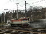 23.02.2008 - Zábřeh n.M.: 751.141-3 najíždí na nákladní vlak, v kolejišti mrtvá kočka © PhDr. Zbyněk Zlinský