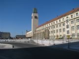 22.06.2008 - Hradec Králové: částečně hotová rekonstrukce Riegrova náměstí před hlavním nádražím © PhDr. Zbyněk Zlinský