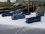 26.03.2009 - Praha hl.n.: vystavené modely lokomotiv v nových barvách © PhDr. Zbyněk Zlinský