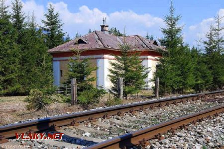 Typická stavba železničnej trate Margecany - Červená Skala. 11. 4. 2009 © Ivan Wlachovský