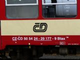 11.07.2009 - Opava: nové označení vozu 010.439-8 (foto z vlaku)  © Karel Furiš