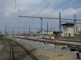 07.04.2012 - Přerov: rozestavěné nádraží od DPOV, v pozadí 460.011-0/460.012-8 © PhDr. Zbyněk Zlinský