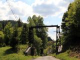 Banská Hodruša - pozostatok mosta bývalej banskej úzkorozchodnej železničky. © Ing. Peter Kálman