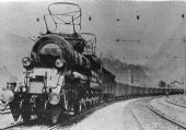 Snímek ze zkoušek lokomotivy 1082.01; sbírka Pavel Stejskal