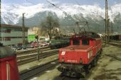 Depo Innsbruck se stroji 1020.001 a 027 dne 15. 3. 1993 © Pavel Stejskal
