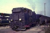Pravidelný vlak z Radeburgu, v čele stroj 99.1781 dne 15.8.1981 © Pavel Stejskal
