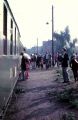 Cestující Traditionbahn ve stanici Friedewald dne 15.8.1981 © Pavel Stejskal