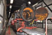 Opravovaná lokomotiva 99.1734 v depu Freital (21.6.2014) © Pavel Stejskal