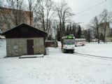 Souprava modernizovaných tramvají T3 v čele s vozem č. 57 DPML stojí na konečné Jablonec nad Nisou	5.12.2013	 © Jan Přikryl