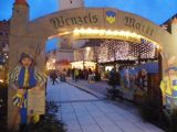 Bautzen/Budyšin: dvojjayčná brána do oblasti vánočních trhů byl jediný nápis v lužické srbštině při této příležitosti	5.12.2013	 © Jan Přikryl