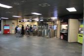 15.06.2014 - Barcelona Pl. Catalunya: odbavovací hala, vstup do metra © PhDr. Zbyněk Zlinský