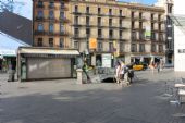 15.06.2014 - Barcelona: Plaça de Catalunya; druhý vstup do stanice FGC na nároží Carrer de Pelai © PhDr. Zbyněk Zlinský