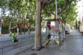 15.06.2014 - Barcelona: Avinguda del Tibidabo, konečná „Tramvia Blau“ Plaça Kennedy v péči metařů © PhDr. Zbyněk Zlinský