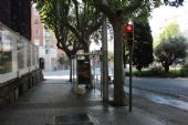 15.06.2014 - Barcelona: Avinguda del Tibidabo, konečná „Tramvia Blau“ Plaça Kennedy © PhDr. Zbyněk Zlinský