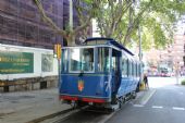 15.06.2014 - Barcelona: Avinguda del Tibidabo, vůz č. 7 na konečné „Tramvia Blau“ Plaça Kennedy © PhDr. Zbyněk Zlinský