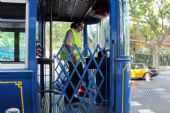 15.06.2014 - Barcelona: stanoviště vozu č. 7 „Tramvia Blau“ © PhDr. Zbyněk Zlinský