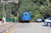 15.06.2014 - Barcelona: vůz č. 7 „Tramvia Blau“ odjíždí z konečné Plaça del Doctor Andreu © PhDr. Zbyněk Zlinský
