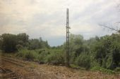 17.06.2014 - Tordera: stopy původního rozsáhlejšího kolejiště (foto z vlaku) © PhDr. Zbyněk Zlinský