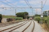 17.06.2014 - Blanes: dvojice 464-023 + 464-011 odjíždí jako vlak L'Hospitalet de Llobregat - Maçanet-Massanes © PhDr. Zbyněk Zlinský