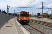 17.06.2014 - Blanes: dvojice 447-065 + 447-025 jako vlak Blanes - L'Hospitalet de Llobregat © PhDr. Zbyněk Zlinský