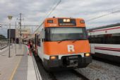 18.06.2014 - Blanes: jednotka 447-161 jako vlak Blanes - L'Hospitalet de Llobregat © PhDr. Zbyněk Zlinský