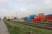 09.10.2014 - Praha, NNŽ: kontejnerový terminál firmy Rail Cargo Operator – CSKD s.r.o. © PhDr. Zbyněk Zlinský