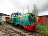 Minkiö, lokomotiva TU4.2091 sovětské výroby, 24.8.2014 © Jiří Mazal