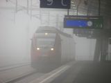 Niečo sa vynára z hmly..., 11.10.2014, Wien Hauptbahnhof © Marek L.Guspan