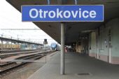 08.07.2014 - Otrokovice: pohled na nástupiště © Karel Furiš