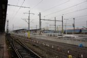 25.11.2014 - Olomouc hl.n.: pohled na rekonstrukci nádraží ze směru Přerov © Radek Hořínek