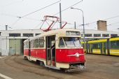 17.02.2015 - Plzeň, vozovna DP: typ T2R, r. v. 1958, ev. č. 133, historický vůz © Jiří Řechka