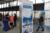 13.4.2015 - Mošnov, Ostrava Airport: reklama na spojení, které v praxi (zatím) nefunguje © Karel Furiš