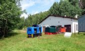 06.07.2015 - Lokomotivy č. 14, č. 1 a č. 17 stojí vystaveny u depa v Kateřině © Rostislav Kolmačka