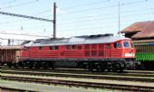 06.07.2015 - Motorová lokomotiva 232 252-7 (Lugansk v.č. 0465/1975) DB Schenker Rail Deutschland AG na nádraží v Chebu © Rostislav Kolmačka