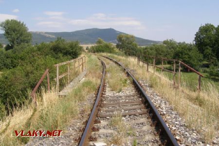 Lužianky - nadjazd, trať 141, pohľad smer Kozárovce; 28. júla 2007 © Dušan Varga