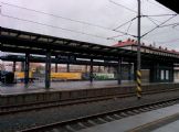 Zatiaľ čo nástupište LEO Expressu je prázdne ...; 1.2.2016, Praha hl.n. © Jakub Jenča