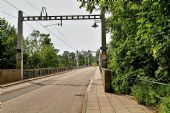4.6.2016 - Bechyně: Duhový most přes Lužnici © Jiří Řechka