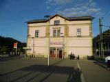 Výpravní budova nedávno rekonstruovaného nádraží v Bad Schandau, 23.6.2014 © Jan Přikryl