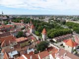 Tallinn, vyhlídka z kostela sv. Olafa, 5.7.2016 © Jiří Mazal
