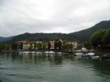 Jachetní přístaviště ve vesnici Lavena na italské straně kanálu, spojujícího Lago di Lugano a Ponte Tresou, 28.6.2014 © Jan Přikryl