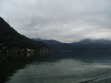 Centrum vesnice Brusimpiano na italském břehu jezera Lago di Lugano, 28.6.2014 © Jan Přikryl