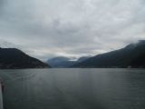 Severozápadní část jezera Lago di Lugano s dominantním horským masivem Monte Lema v pozadí, 28.6.2014 © Jan Přikryl