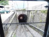 Lugano: tunel pod středovou výhybnou lanovky k nádraží, 28.6.2014 © Jan Přikryl