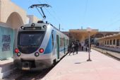 09.06.2016 - gare Monastir: EMU 22 jako vlak 513 Sousse Bab Jedid - Mahdia © PhDr. Zbyněk Zlinský