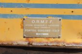 09.06.2016 - gare Monastir: dráteník ORMEF Italy (1986) YZV S 03 - detail s výrobním štítkem © PhDr. Zbyněk Zlinský
