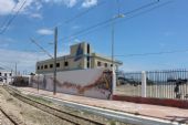 09.06.2016 - station Sousse Bab Jedid: zkrášlená zeď k přístavu © PhDr. Zbyněk Zlinský