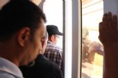09.06.2016 - station Sousse Bab Jedid: dveře odbavovací haly na nástupiště se konečně otvírají © PhDr. Zbyněk Zlinský