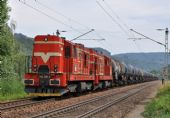 Stroje IDS Cargo 742.260 + 529 před Krippenem s cisternovým vlakem; 8.7.2016 © Pavel Stejskal